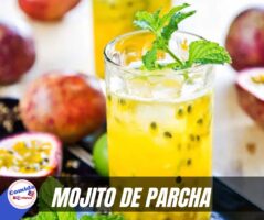 Receta MOJITO DE PARCHA de Puerto Rico