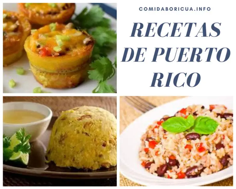 Deliciosas Recetas De Puerto Rico