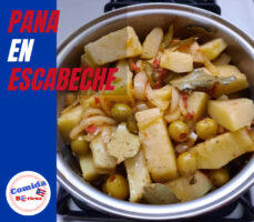 Receta PANA en Escabeche puertorriqueño