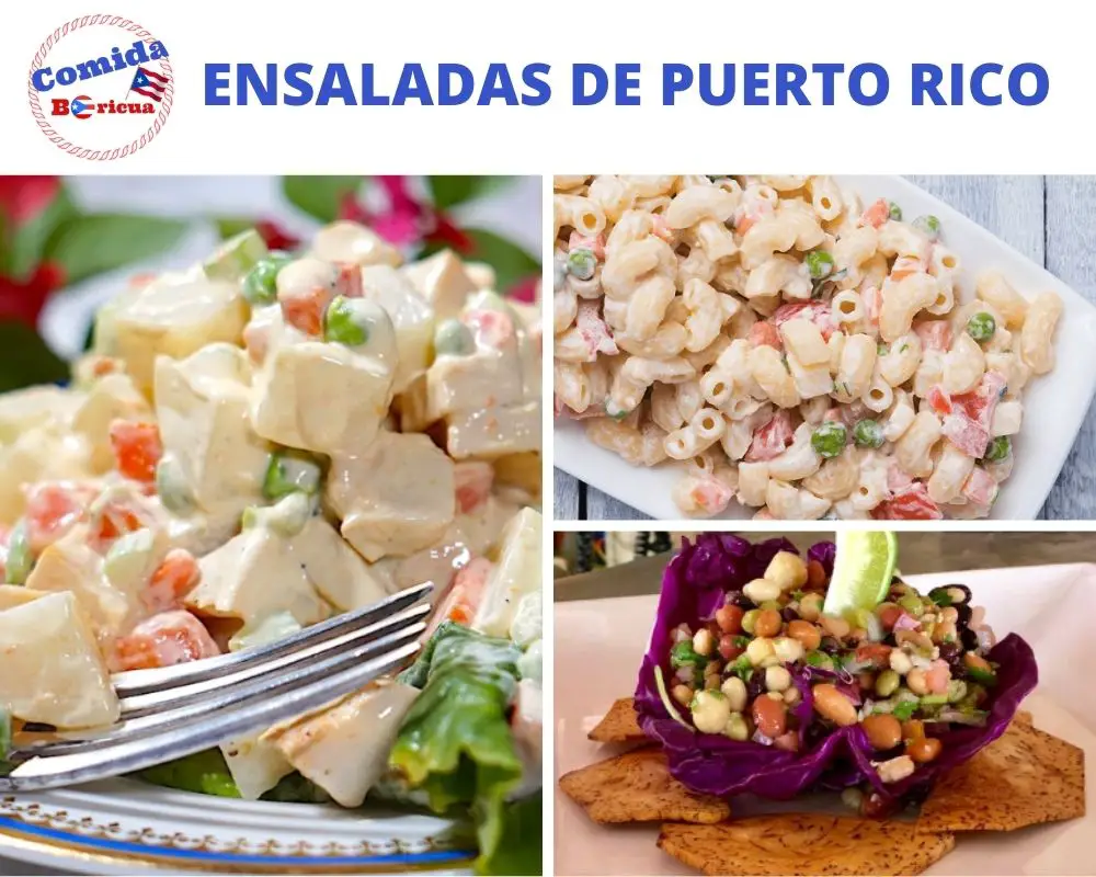 Receta ENSALADAS TIPICAS Boricuas