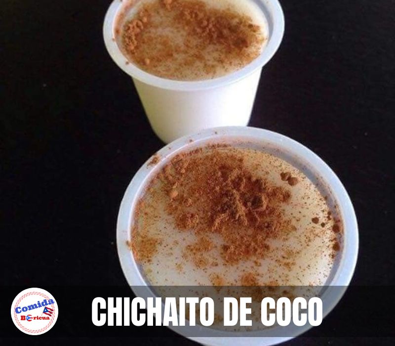 Receta CHICHAITO DE COCO de Puerto Rico