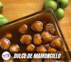 Receta DULCE DE MAMONCILLO BORICUA
