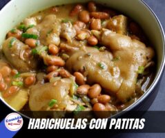 Receta habichuelas con patitas de cerdo puertorriqueñas