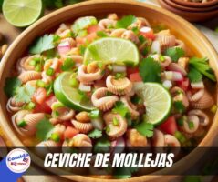 Receta de ceviche de mollejas de Puerto Rico